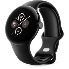 Смарт-годинник Google Pixel Watch 2 Matte Black Aluminum Case with Obsidian Active Band