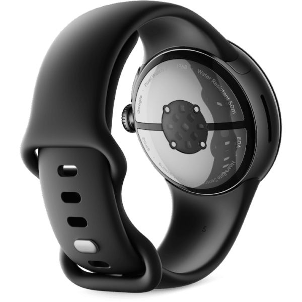 Смарт-годинник Google Pixel Watch 2 Matte Black Aluminum Case with Obsidian Active Band