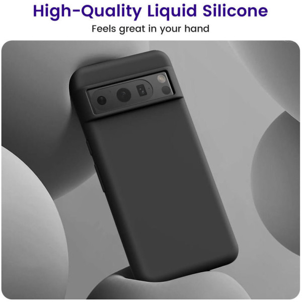 Чохол Google Silicone Case Charcoal (GA04974) для Google Pixel 8 Pro