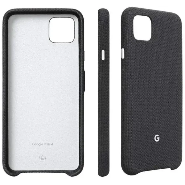 Чехол Google Official Fabric Black для Google Pixel 4 XL (GA01276)