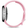 Смарт-годинник Google Pixel Watch 3 41mm LTE Polished Silver Aluminum Case with Rose Quartz Active Band