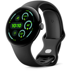 Смарт-годинник Google Pixel Watch 3 45mm LTE Matte Black Aluminum Case with Obsidian Active Band