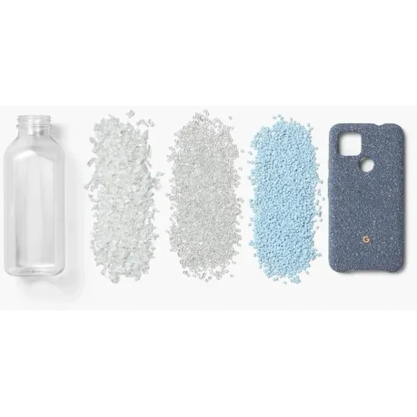 Чохол Google Official Fabric Blue Confetti для Google Pixel 4a 5G (GA02063)