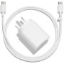 Зарядка Google USB-C Wall Charger Pixel 18W with USB-C Cable Clearly White (GA00724-EU)