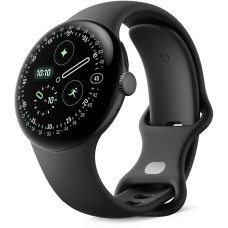 Смарт-годинник Google Pixel Watch 4 41mm LTE Matte Black Aluminium Case with Obsidian Active Band